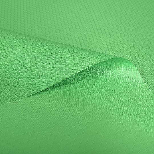 Ткань Рип-стоп Соты, Оксфорд 300D PU 1000, цвет Ярко-зеленый 334, на отрез